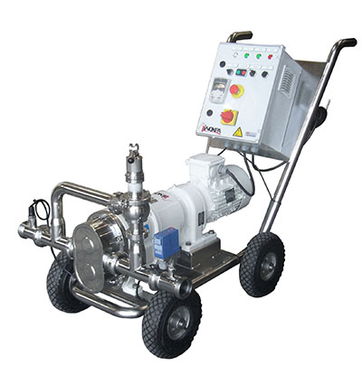 Trolley Mounted Rotary Lobe Pump