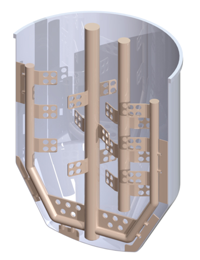 Agitators for standard tanks