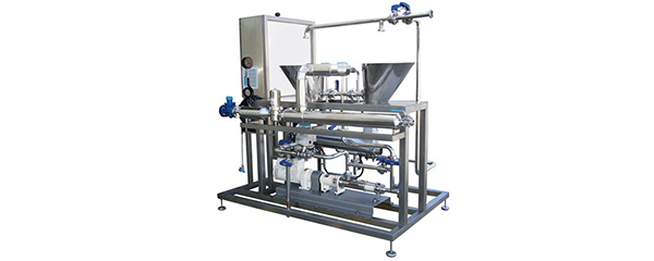 Mixing skid for oat