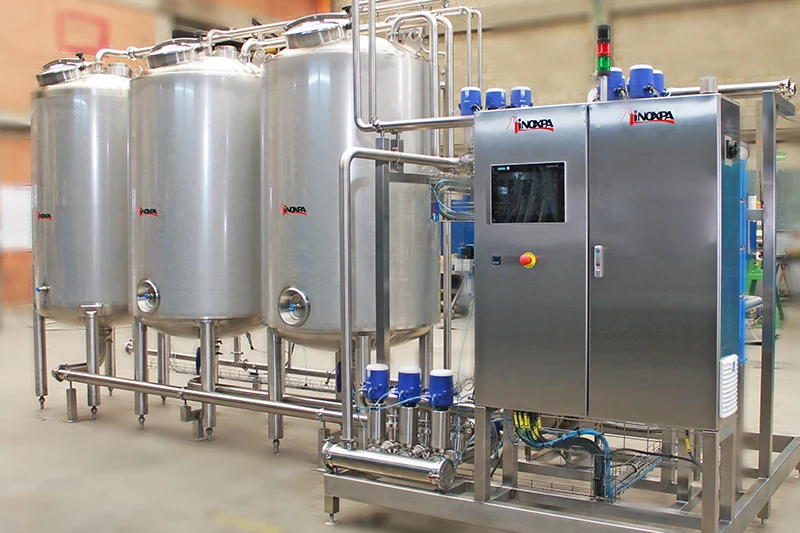 Automatic CIP for UHT cleaning